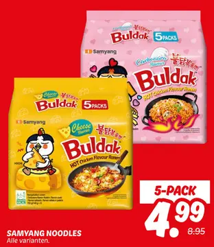 Aanbieding: Samyang noodles