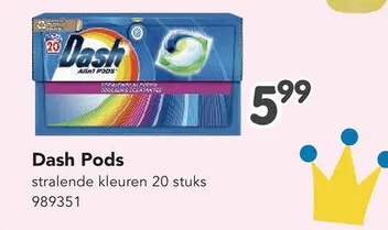 Promotie: Dash Pods