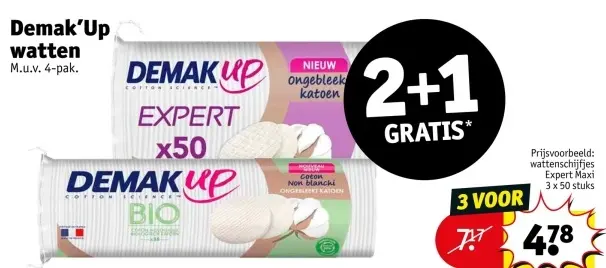 Aanbieding: Demak'Up watten
