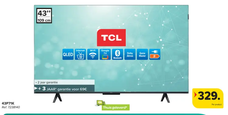 Aanbieding: TLC 43p71k