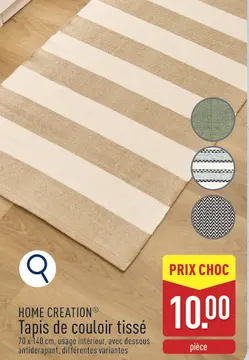 Offre: Tapis de couloir tissé