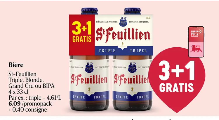 Offre: Bière blonde | 9,5% alc | 3+1