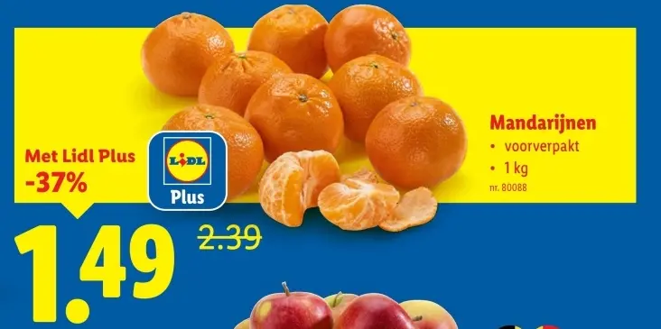 Aanbieding: Mandarijnen