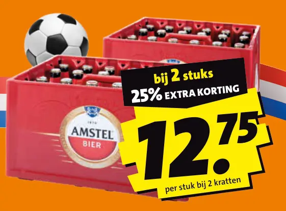 Aanbieding: Amstel Bier krat