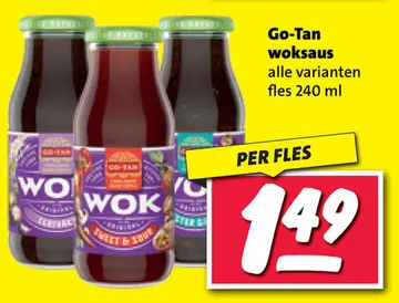 Aanbieding: Go-Tan woksaus