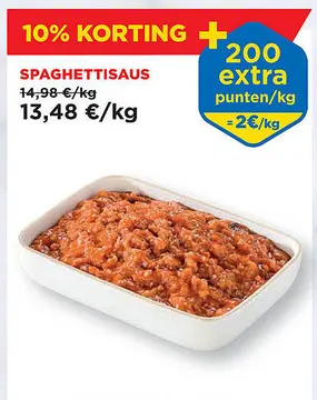 Aanbieding: Spaghettisaus