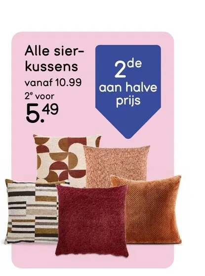 Promotie: Alle sierkussens