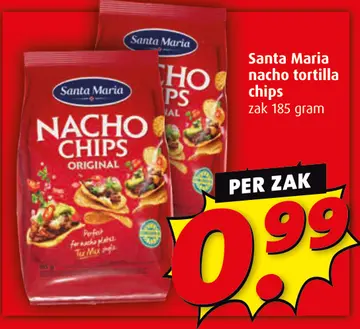 Aanbieding: Santa Maria nacho tortilla chips