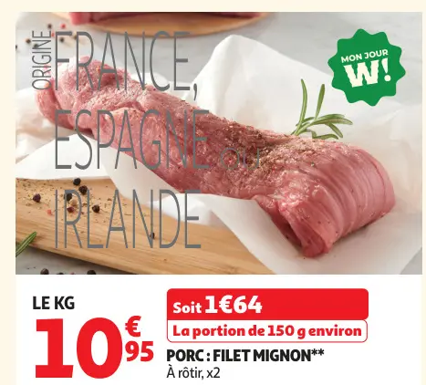 Promotie: Porc : filet mignon