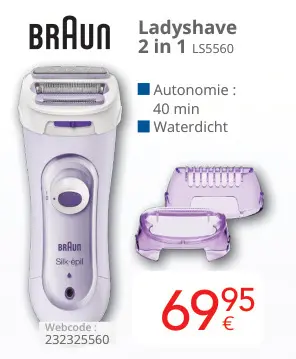 Aanbieding: Ladyshave