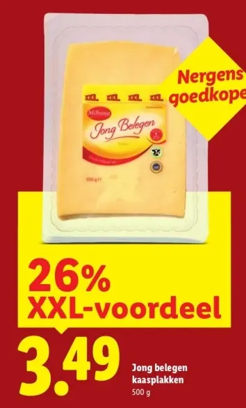 Aanbieding: Jong belegen kaasplakken