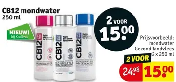 Aanbieding: CB12 mondwater