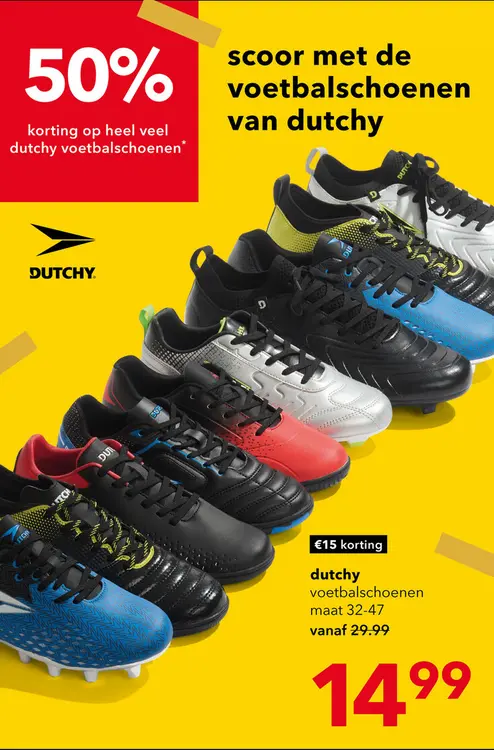 Aanbieding: voetbalschoenen