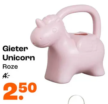 Aanbieding: Gieter Unicorn Roze