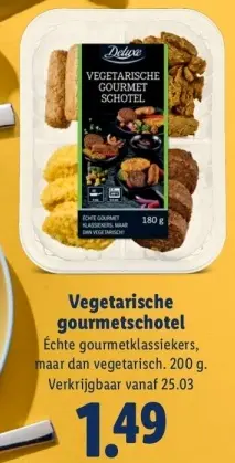Aanbieding: Vegetarische gourmetschotel