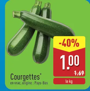 Offre: Courgettes