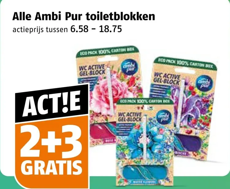 Aanbieding: Toiletblokken