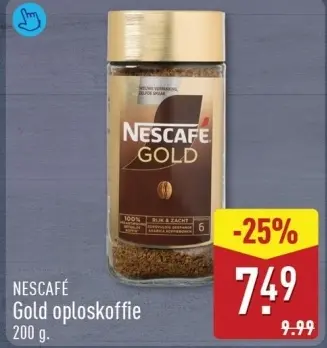 Aanbieding: Gold oploskoffie
