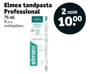 Promotie: tandpasta Professional
