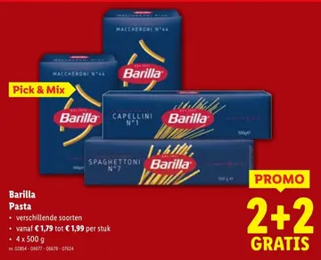 Aanbieding: Barilla Pasta