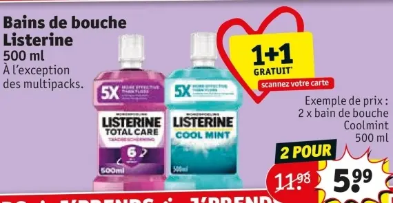 Offre: Bains de bouche