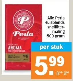 Aanbieding: Perla Huisblends snelfilter-maling