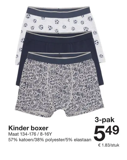Aanbieding: Kinder boxer