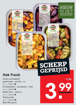 Aanbieding: Hak Fresh