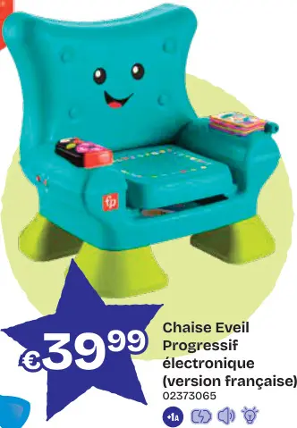 Offre: Chaise Eveil Progressif électronique