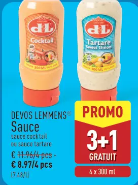 Offre: Sauce