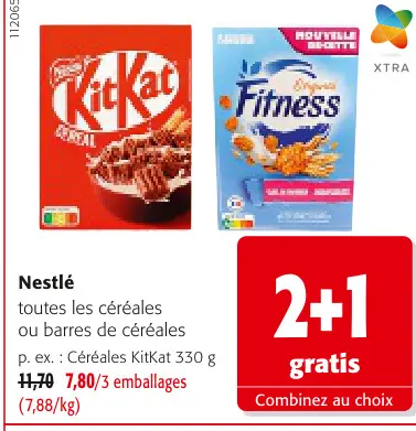 Offre: Céréales KitKat