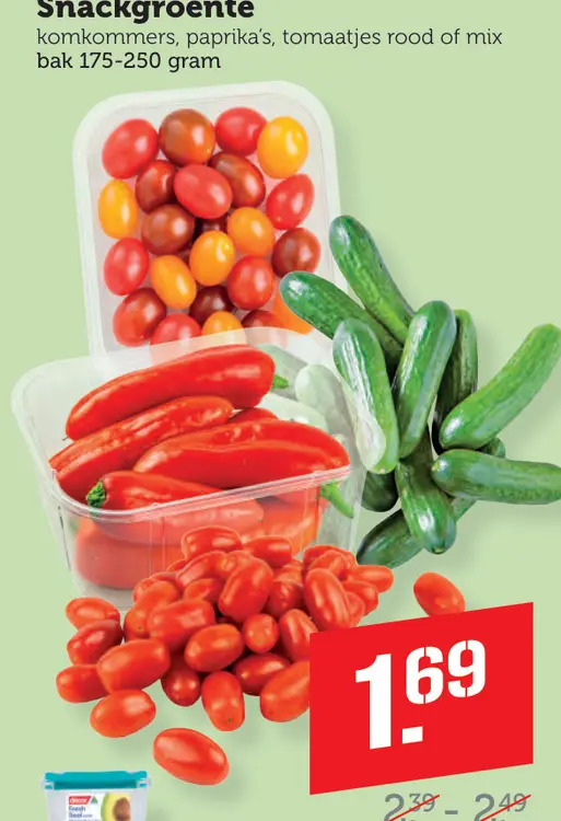Aanbieding: Snackgroente