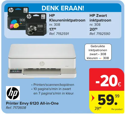 Promotie: Printer Envy 6120 All-in-One