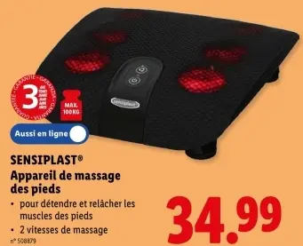Offre: Appareil de massage des pieds