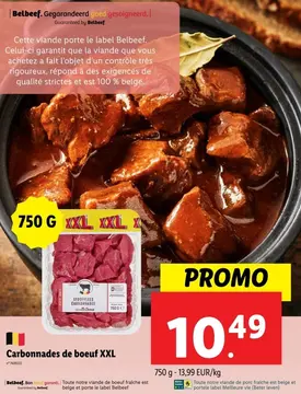 Offre: Carbonnades de boeuf XXL