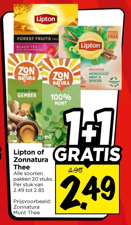 Aanbieding: Thee