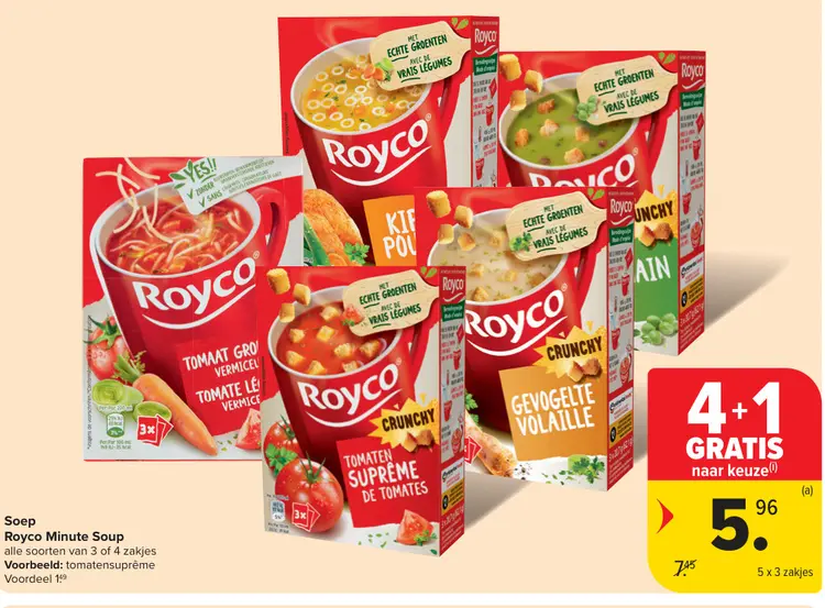 Aanbieding: Royco Minute Soup
