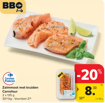 Aanbieding: Zalmmoot met kruiden