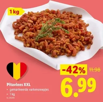 Promotie: Pitavlees XXL
