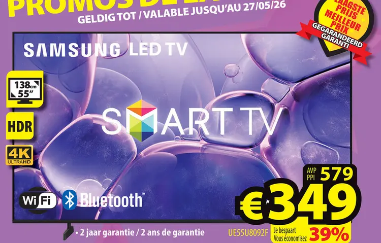Promotie: Led tv