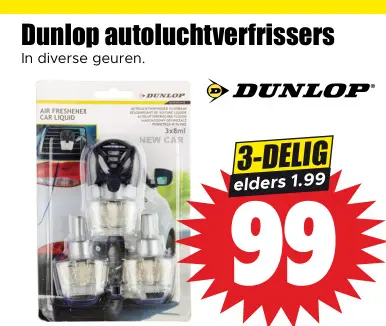 Aanbieding: autoluchtverfrissers