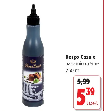 Promotie: balsamicocrème