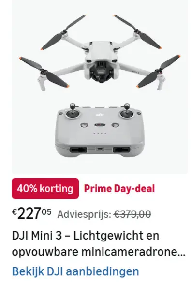 Aanbieding: DJI Mini 3