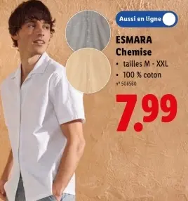 Offre: Chemise
