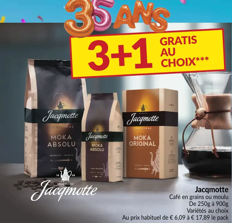 Offre: Café en grains ou moulu