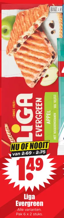 Aanbieding: Liga Evergreen