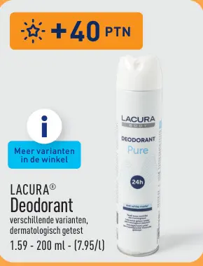 Promotie: Deodorant