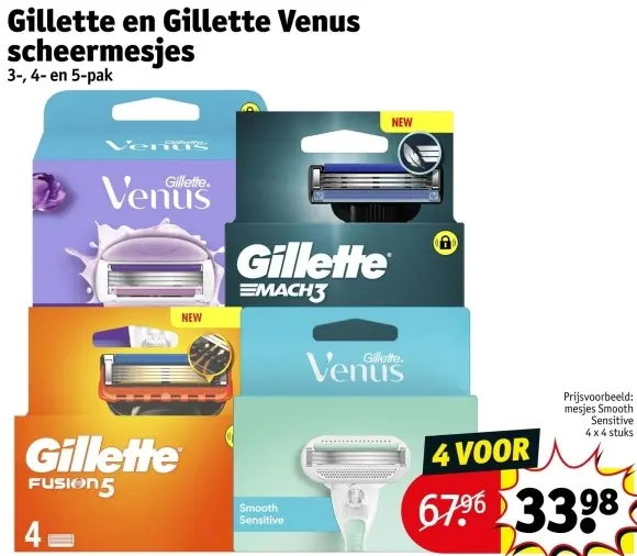 Aanbieding: Scheermesjes