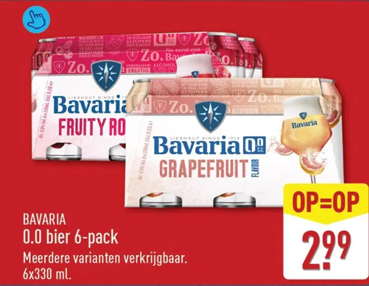 Aanbieding: 0.0 bier 6-pack