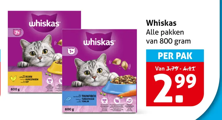 Aanbieding: Whiskas